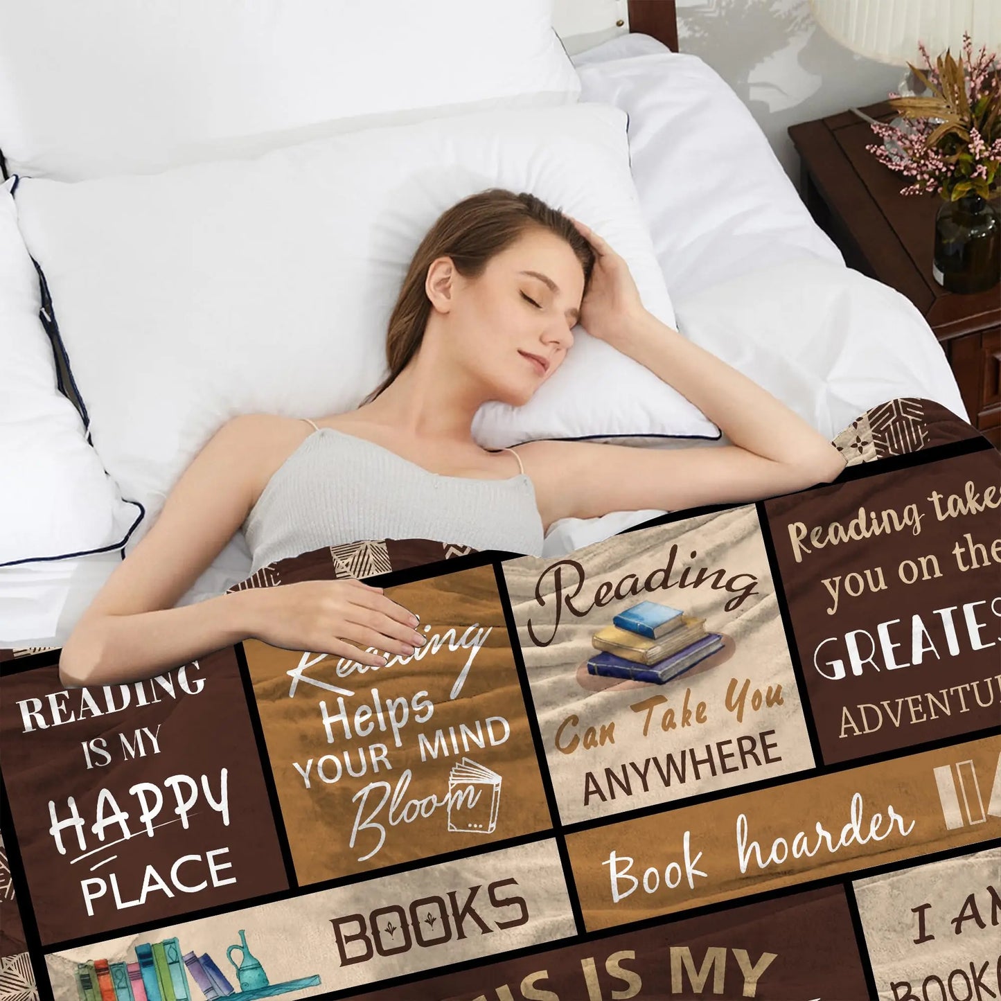 Cozy Reader's Gift Blanket