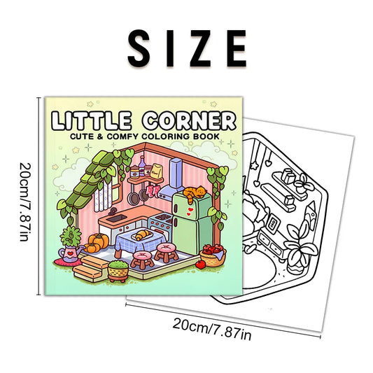 Little Corner Cozy Coloring Book