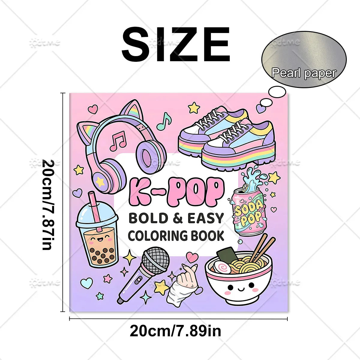 K-POP Relaxation Coloring Fun