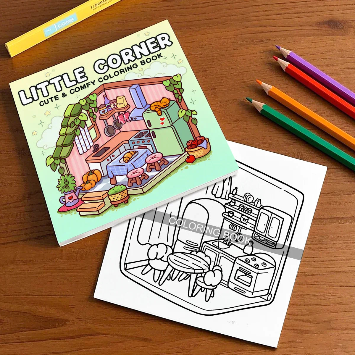 Little Corner Cozy Coloring Book
